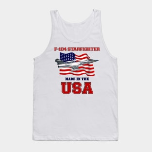 F-104 Starfighter Made in the USA Tank Top